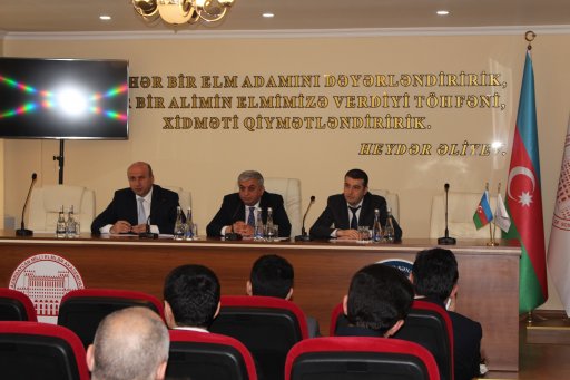 AMEA Təcrübə-Sənaye Zavodunda istehsal olunan məhsulların tətbiqi ilə bağlı müşavirə keçirilib.