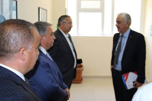 AMEA YT Parkında Tatarıstan Respublikası Elmlər Akademiyasının prezidenti, akademik Myakzyum Salahov, Başqırdıstan Respublikası Elmlər Akademiyasının prezidenti, akademik Alfis Qayazov və Beynəlxalq Türk Akademiyasının daimi katibi Asxat Kesikbayev ilə görüş keçirilib.