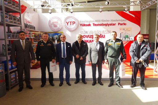 Azərbaycan Respublikası Müdafiə Nazirliyinin Yanacaq Xidmətinin rəisi, polkovnik-leytenant Elmar Əliyev və Satınalma və Təchizat İdarəsinin zabiti, polkovnik-leytenant Oruc Yaqubov AMEA Yüksək Texnologiyalar Parkında olublar